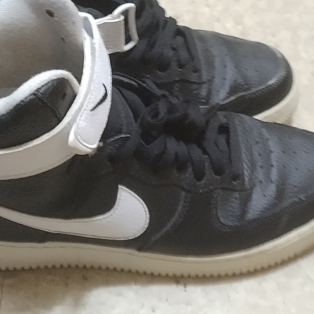 Classic Black and White Athletic Shoes